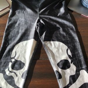 Terez for SoulCycle Skull leggings